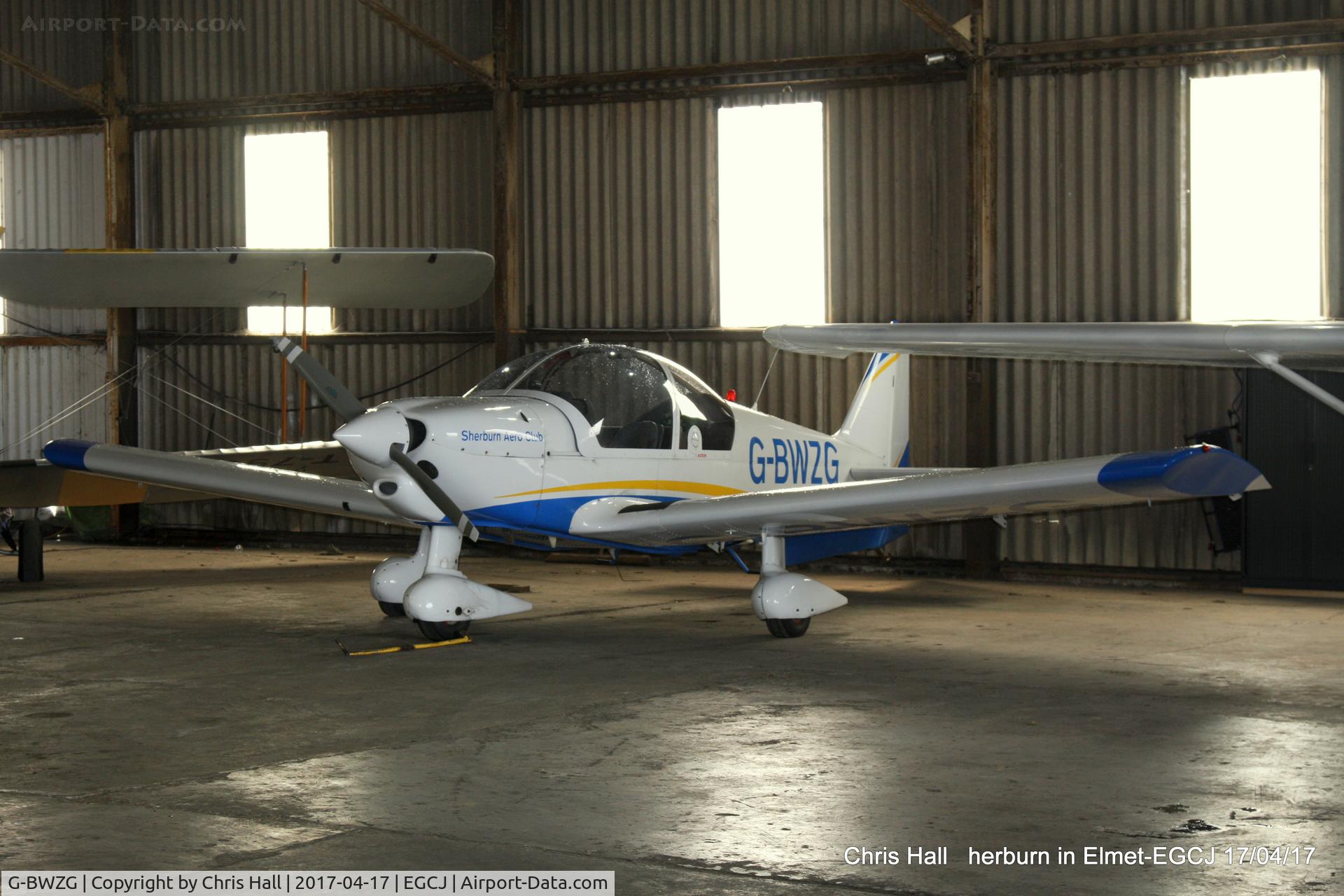 G-BWZG, 1997 Robin R-2160 Alpha Sport C/N 311, at Sherburn in Elmet