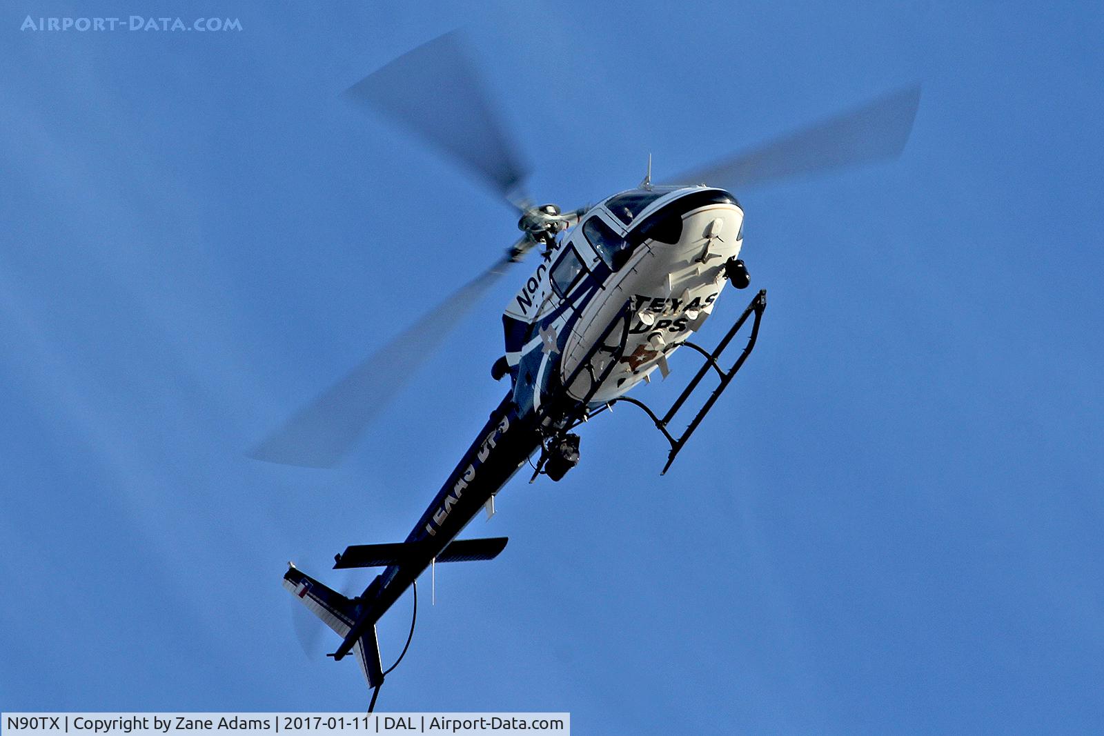 N90TX, 2008 Aerospatiale AS-350B-2 Ecureuil C/N 4401, Departing Dallas Love Field