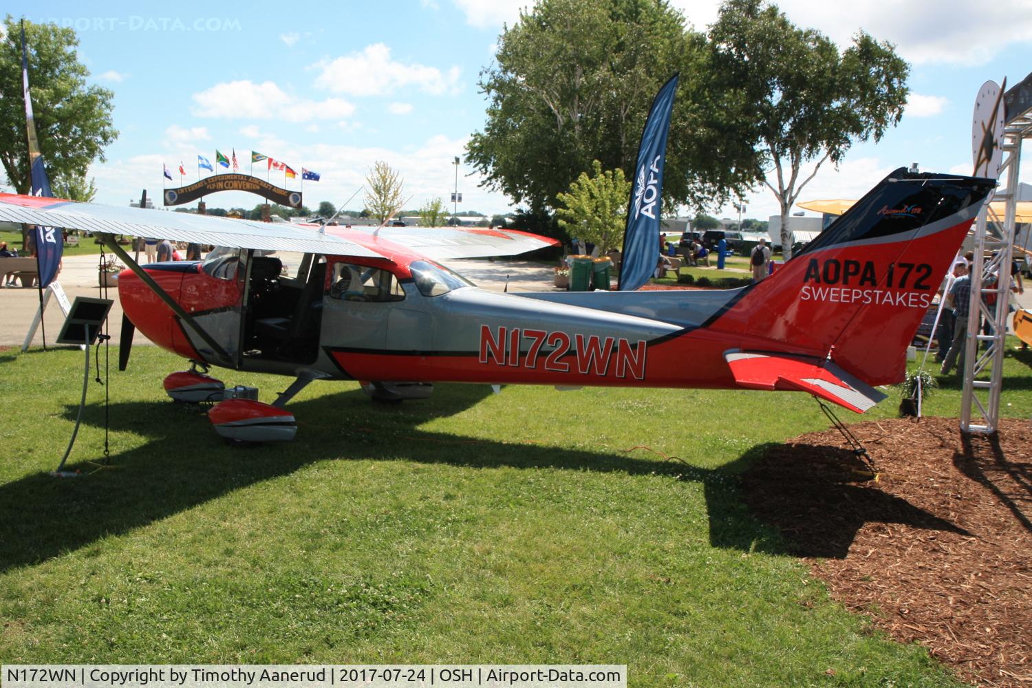 N172WN, 1978 Cessna 172N C/N 17270565, AOPA did not pick me to win this 1978 Cessna 172N, c/n: 17270565