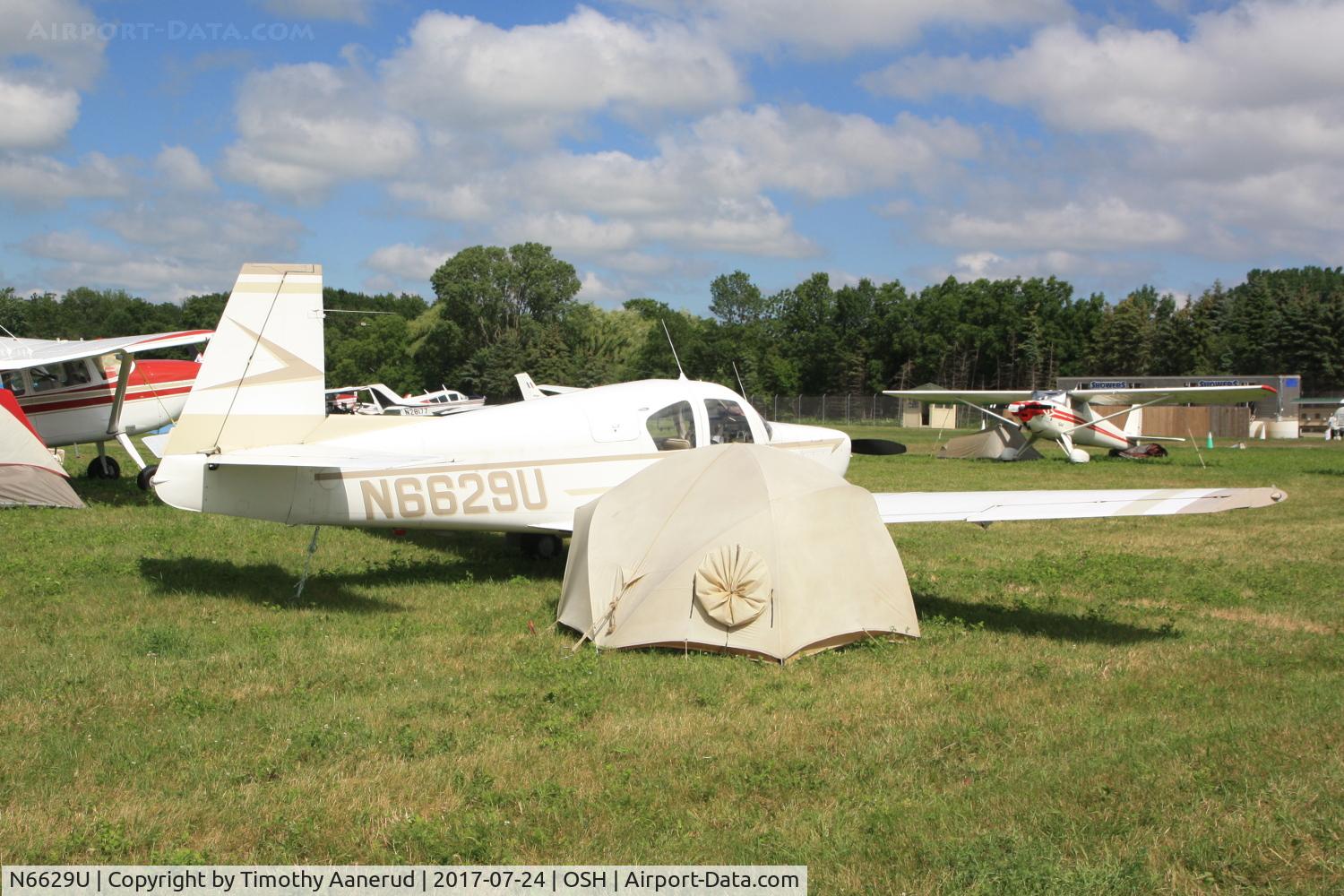 N6629U, 1963 Mooney M20D Master C/N 124, 1963 Mooney M20D, c/n: 124