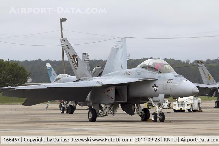 166467, Boeing F/A-18F Super Hornet C/N F102, F/A-18F Super Hornet 166467 AD-206 from VFA-106 