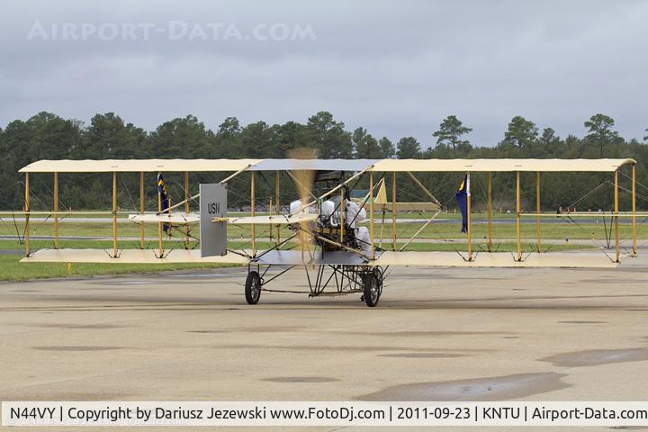 N44VY, Curtiss D Pusher Replica C/N 01BC, Ely-Curtiss  C/N 01BC, NX44VY