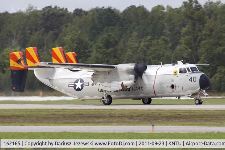 162165, Grumman C-2A Greyhound C/N 45, C-2A Greyhound 162165 40 from VRC-40 