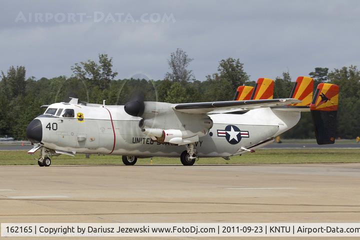 162165, Grumman C-2A Greyhound C/N 45, C-2A Greyhound 162165 40 from VRC-40 