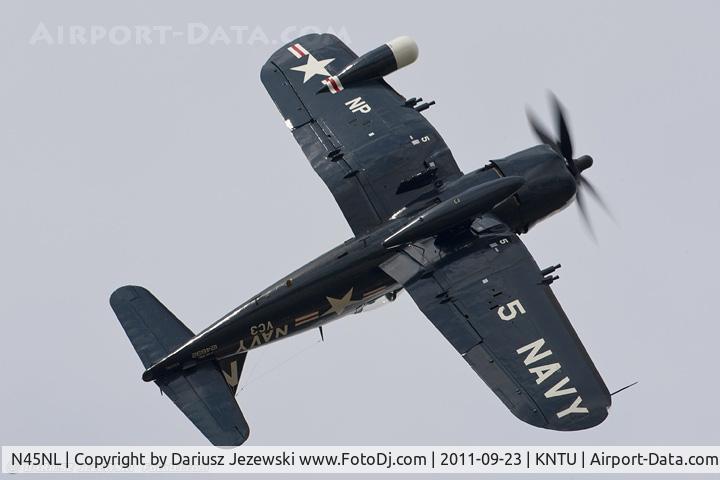 N45NL, 1951 Vought F4U-5NL Corsair C/N 124692, Chance Vought F4U-5NL Corsair C/N 124692C, NX45NL