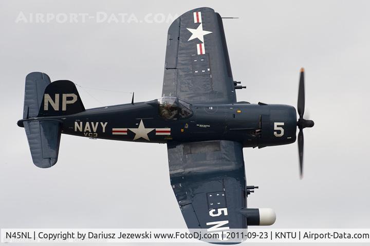 N45NL, 1951 Vought F4U-5NL Corsair C/N 124692, Chance Vought F4U-5NL Corsair C/N 124692C, NX45NL
