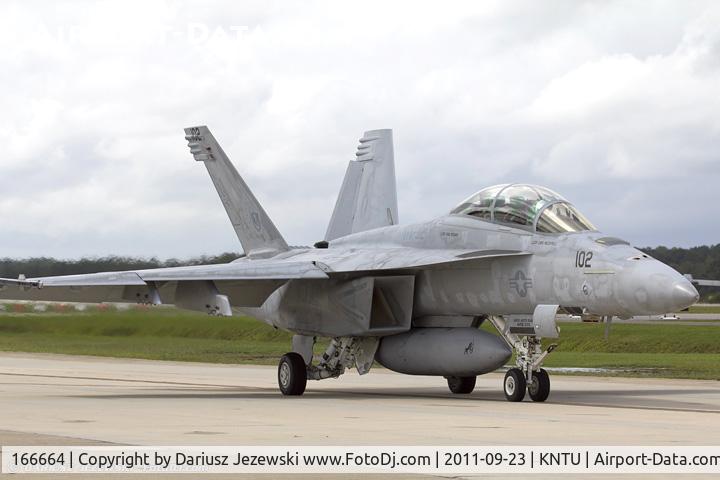 166664, Boeing F/A-18F Super Hornet C/N F142, F/A-18F Super Hornet 166664 AC-102 from VF-32 
