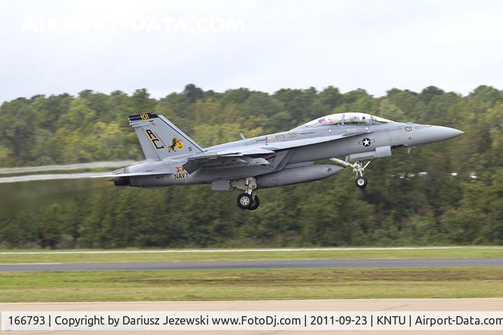 166793, Boeing F/A-18F Super Hornet C/N F166, F/A-18F Super Hornet 166793 AC-101 from VF-32 