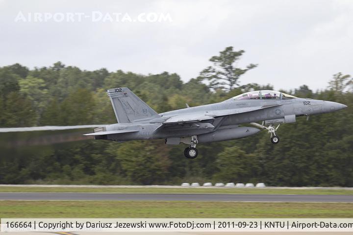 166664, Boeing F/A-18F Super Hornet C/N F142, F/A-18F Super Hornet 166664 AC-102 from VF-32 