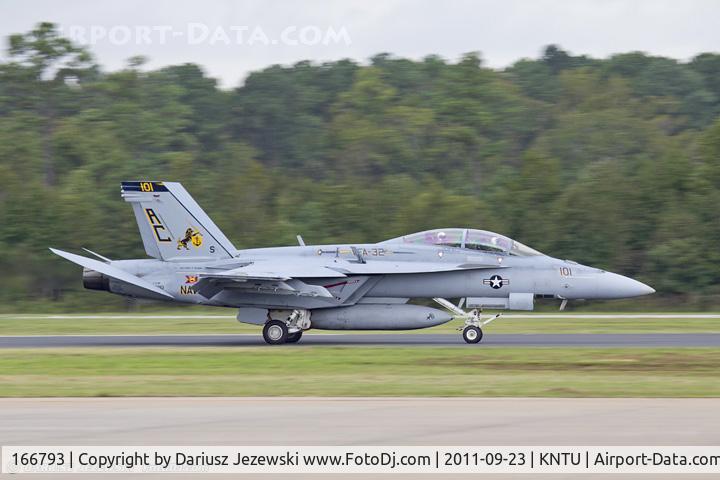 166793, Boeing F/A-18F Super Hornet C/N F166, F/A-18F Super Hornet 166793 AC-101 from VF-32 