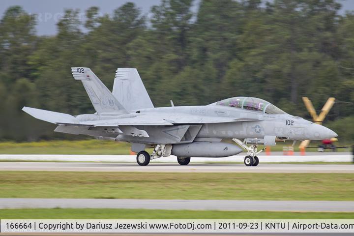 166664, Boeing F/A-18F Super Hornet C/N F142, F/A-18F Super Hornet 166664 AC-102 from VF-32 