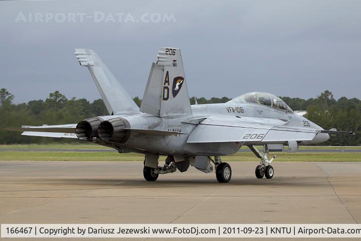 166467, Boeing F/A-18F Super Hornet C/N F102, F/A-18F Super Hornet 166467 AD-206 from VFA-106 
