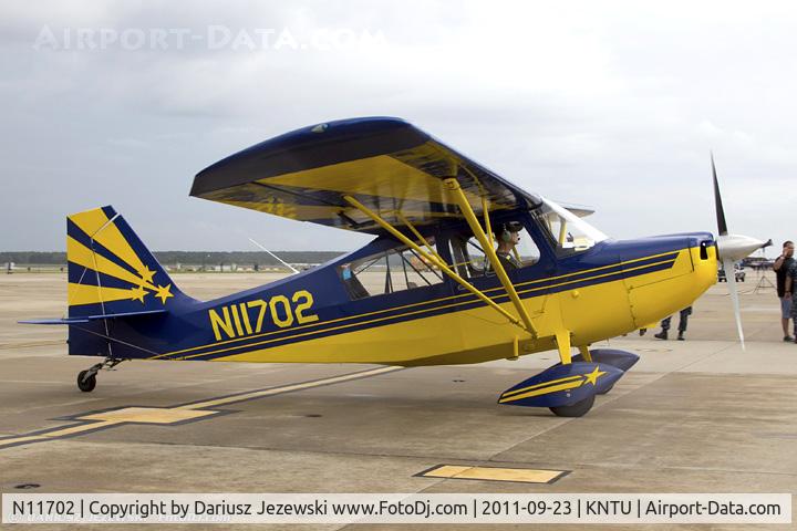 N11702, 1972 Bellanca 7KCAB Citabria C/N 317-72, Bellanca 7KCAB  C/N 317-72, N11702