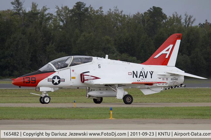 165482, Boeing T-45C Goshawk C/N C039, T-45C Goshawk 165482 A-139 from VT-9 