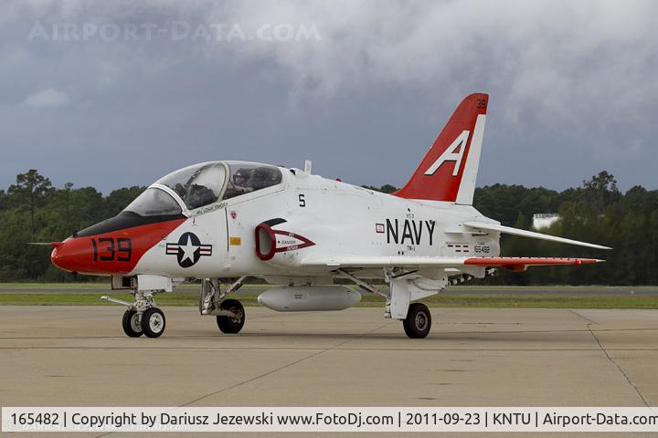165482, Boeing T-45C Goshawk C/N C039, T-45C Goshawk 165482 A-139 from VT-9 