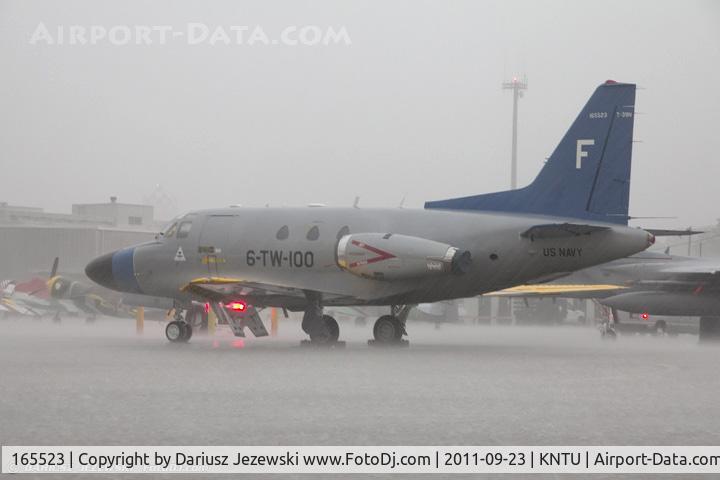 165523, 1964 Rockwell T-39N (NA-265-40) Sabreliner C/N 282-020, T-39N Sabreliner 165523 F CoNA from VT-86 