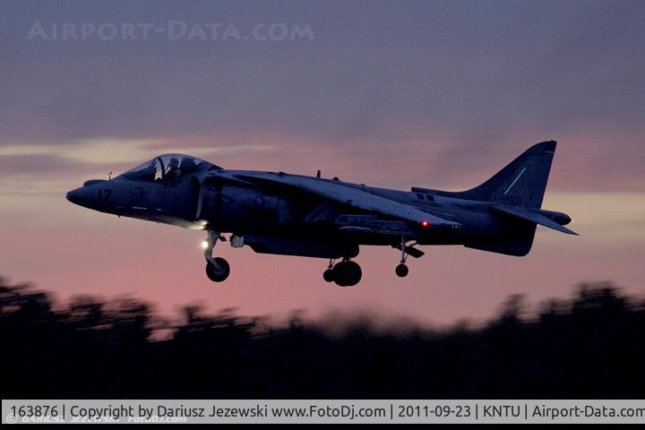 163876, McDonnell Douglas AV-8B Harrier II C/N 184, AV-8B Harrier 163876 WH-17 from VMA-542 