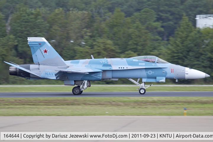 164644, 1991 McDonnell Douglas F/A-18C Hornet C/N 1067/C273, F/A-18C Hornet 164644 AF-11 from VFC-12 