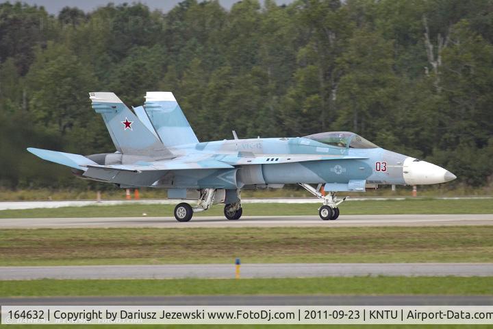 164632, McDonnell Douglas F/A-18C Hornet C/N 1049/C261, F/A-18A Hornet 164632 AF-03 from VFC-12 