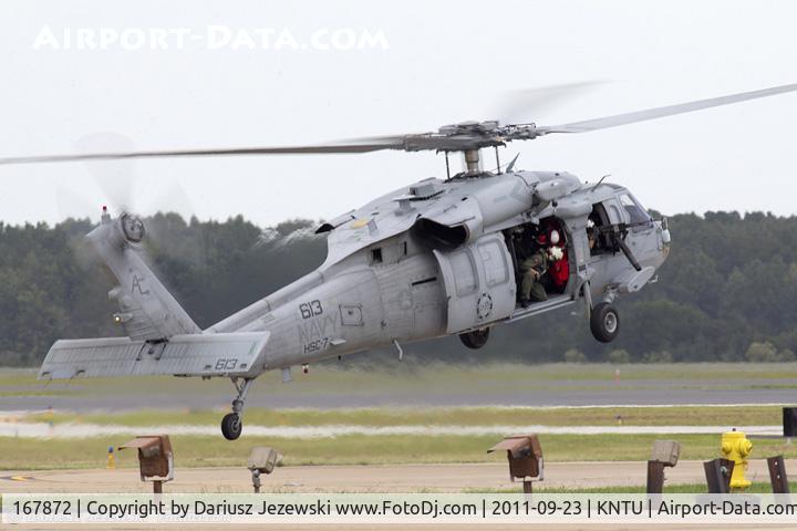 167872, Sikorsky MH-60S Knighthawk C/N 70-3487, MH-60S Knighthawk 167872 AC-613 from HSC-7 