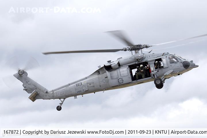 167872, Sikorsky MH-60S Knighthawk C/N 70-3487, MH-60S Knighthawk 167872 AC-613 from HSC-7 