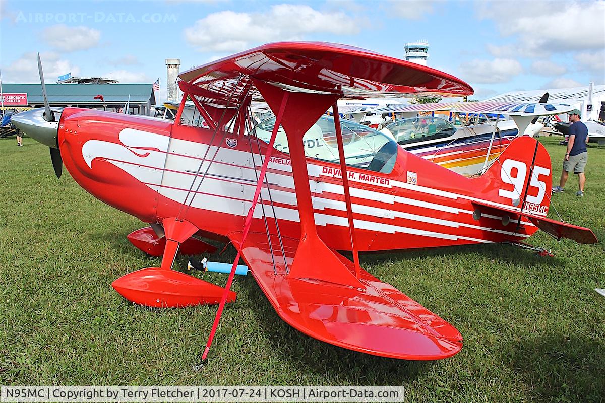 N95MC, 1981 Christen Eagle II C/N MCCANN-0001, At 2017 EAA Airventure at Oshkosh