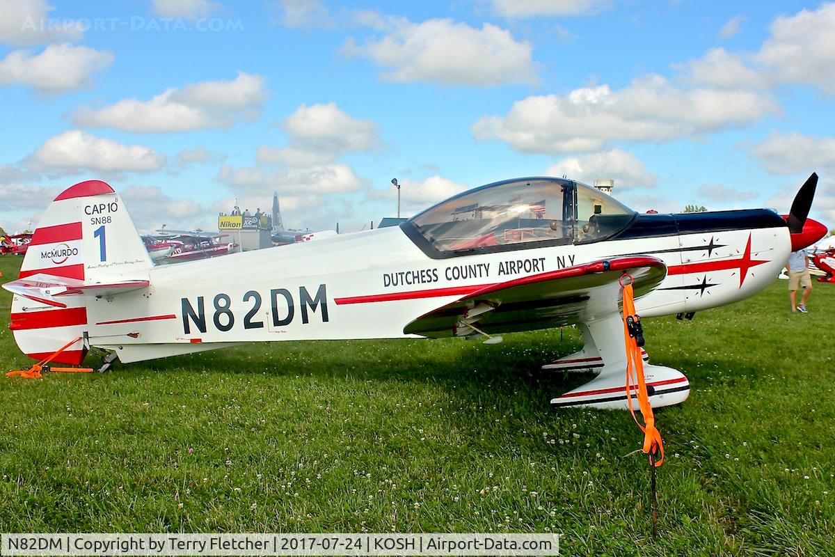 N82DM, 1978 Mudry CAP-10B C/N 88, At 2017 EAA Airventure at Oshkosh