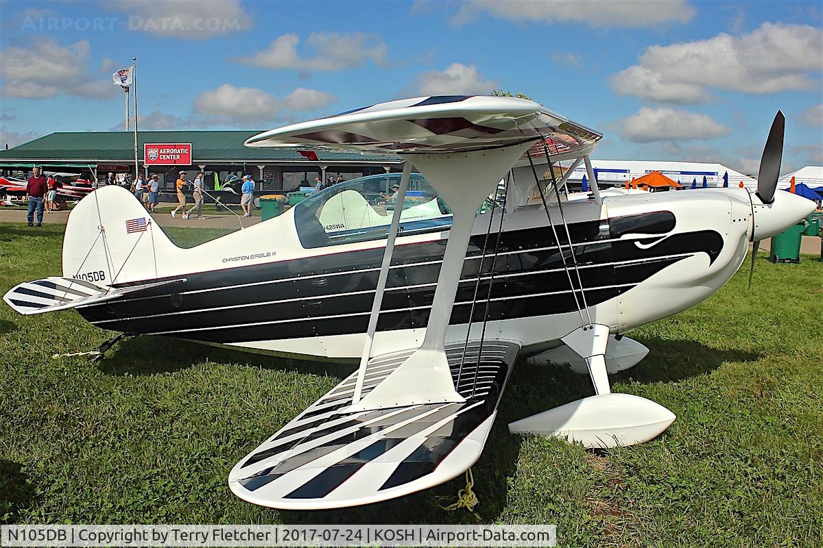 N105DB, Christen Eagle II C/N CORKREAN 0001, At 2017 EAA Airventure at Oshkosh