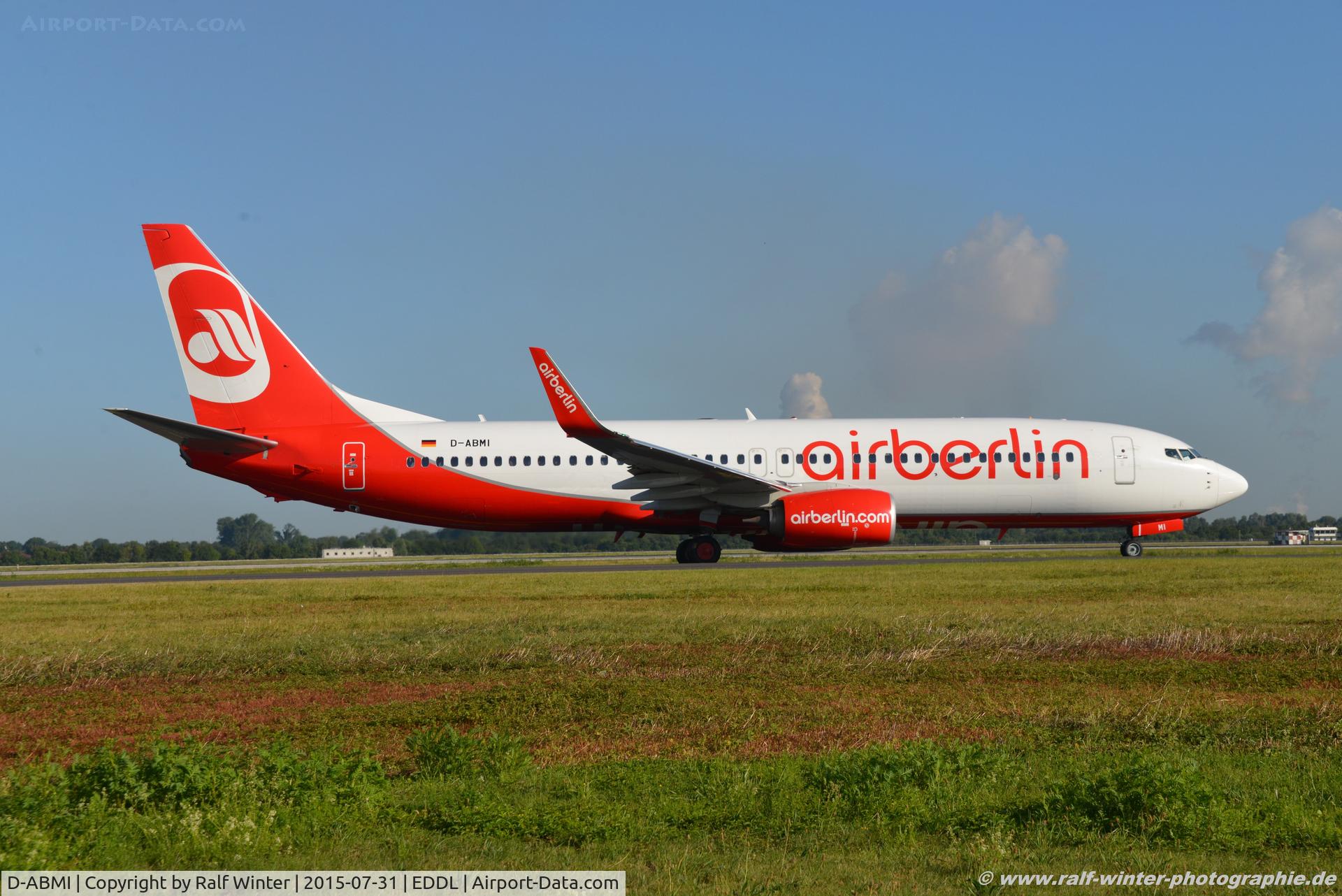 D-ABMI, 2012 Boeing 737-86J C/N 37770, Boeing 737-86J(W) - AB BER Air Berlin - 37770 - D-ABMI - 31.07.2015 - DUS