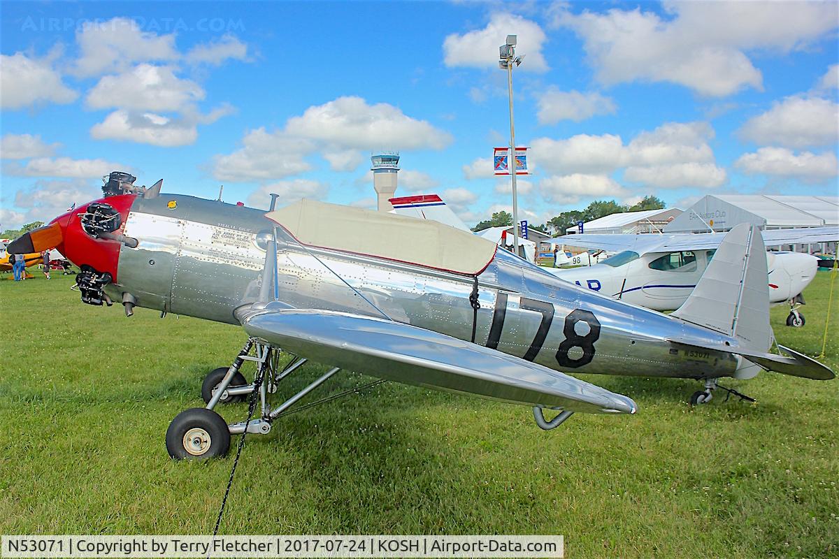 N53071, 1942 Ryan Aeronautical ST3KR C/N 1909, ex 41-20700 - At 2017 EAA Airventure at Oshkosh