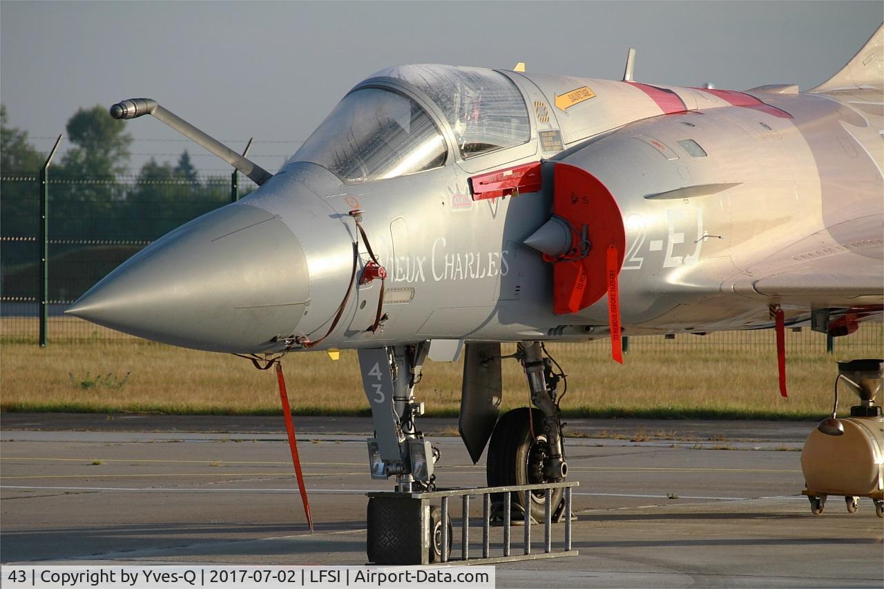 43, Dassault Mirage 2000-5F C/N 43, Dassault Mirage 2000-5F, Flight line, St Dizier-Robinson Air Base 113 (LFSI) Open day 2017