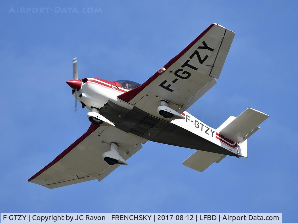 F-GTZY, Robin DR-400-160 Chevalier C/N 2445, Cercle Aéronautique des Personnels de l'Aéroport de Mérignac / CAPAM
Bordeaux Mérignac