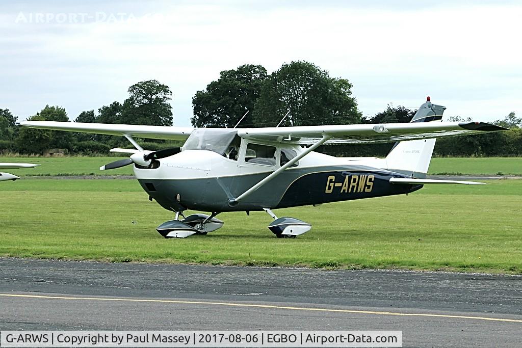 G-ARWS, 1962 Cessna 175C Skylark C/N 17557102, Sporting a recent change of colour scheme.Ex;-N8502X.