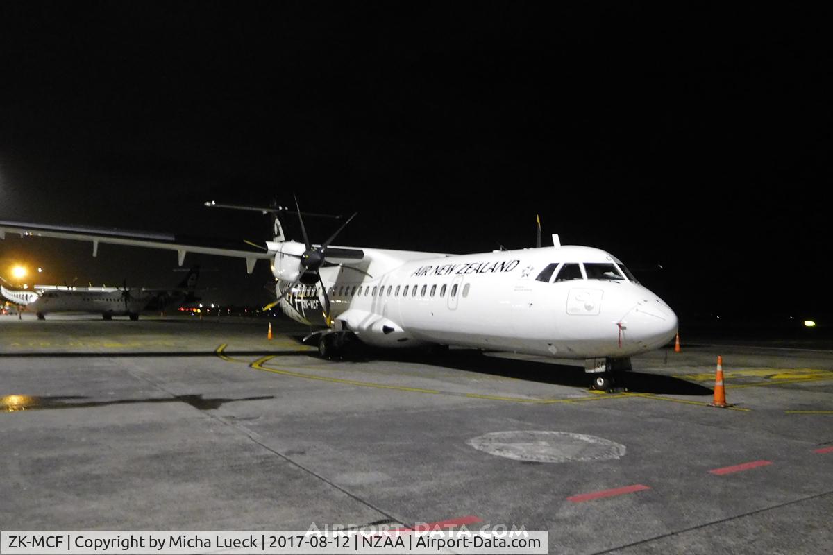 ZK-MCF, 1999 ATR 72-212A C/N 600, At Auckland