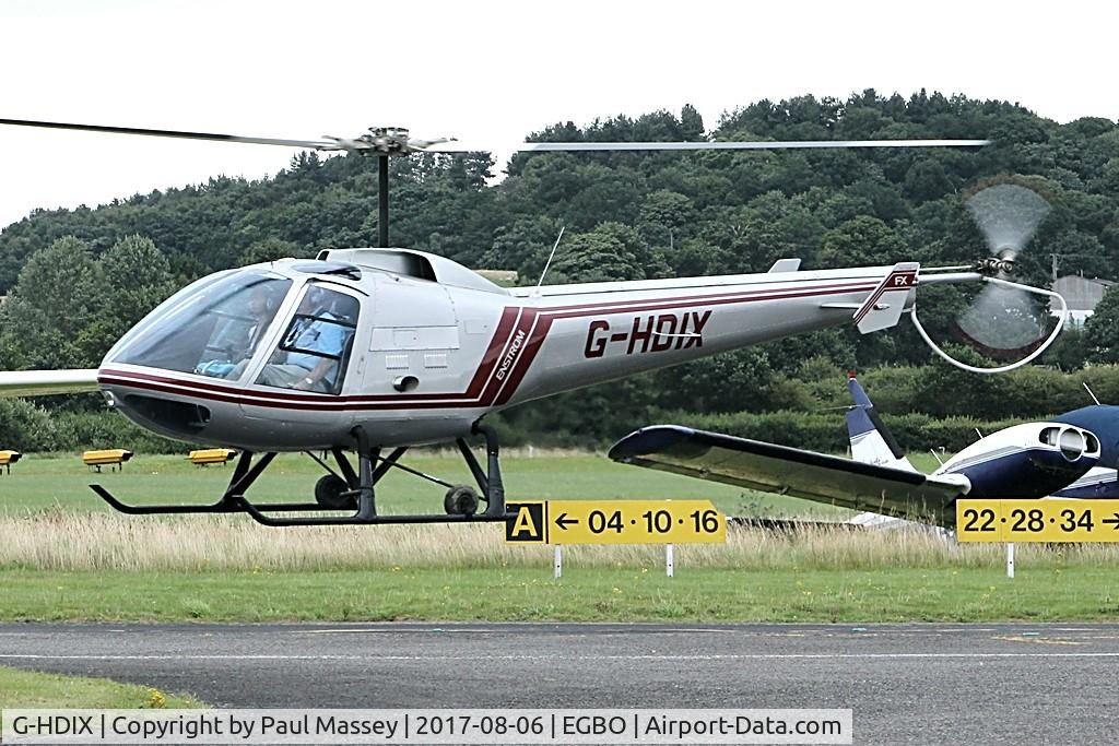G-HDIX, 1993 Enstrom 280FX Shark C/N 2076, Resident aircraft.Ex:-D-HDIX.