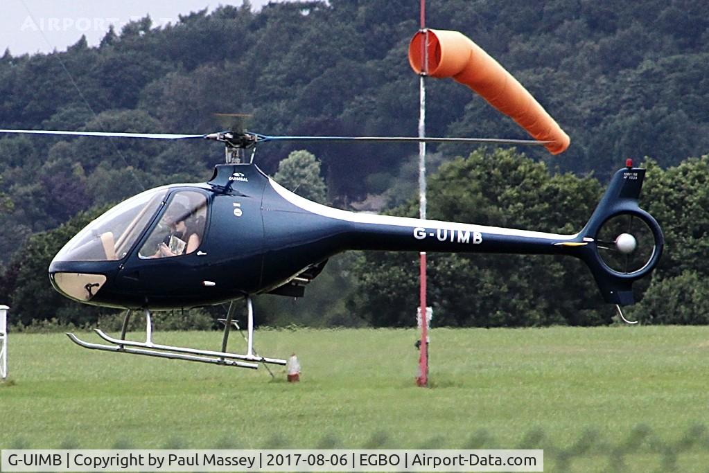 G-UIMB, 2011 Guimbal Cabri G2 C/N 1028, Visiting aircraft.
