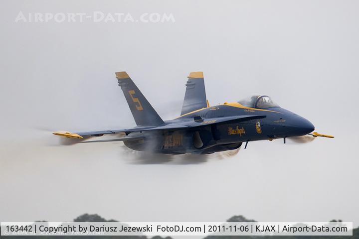 163442, 1987 McDonnell Douglas F/A-18C Hornet C/N 0645/C013, United States Navy Flight Demonstration Squadron Blue Angels