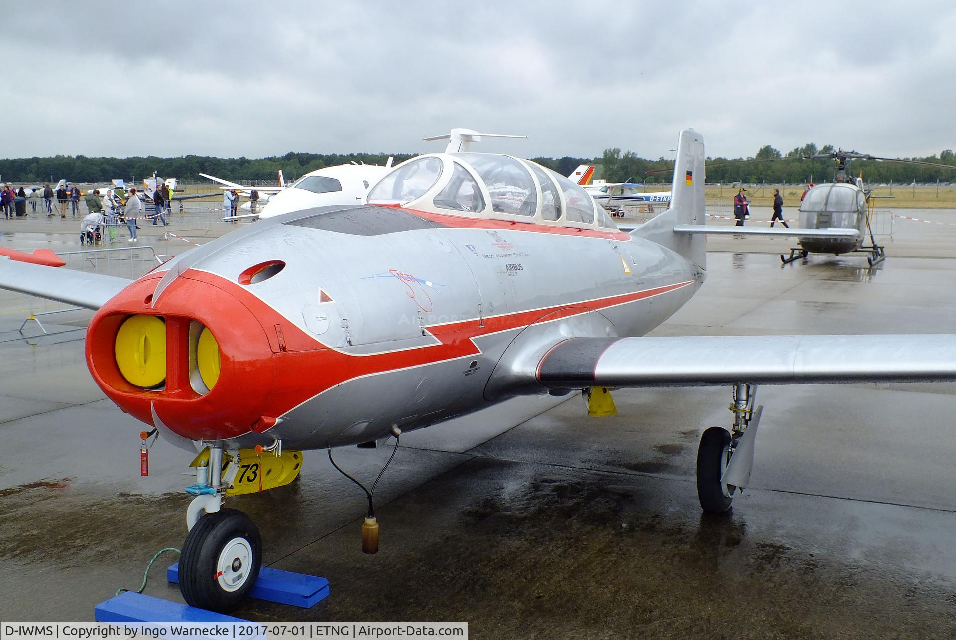 D-IWMS, Hispano HA-200D Saeta C/N 20/73, Hispano HA-200D Saeta at the NAEWF 35 years jubilee display Geilenkirchen 2017