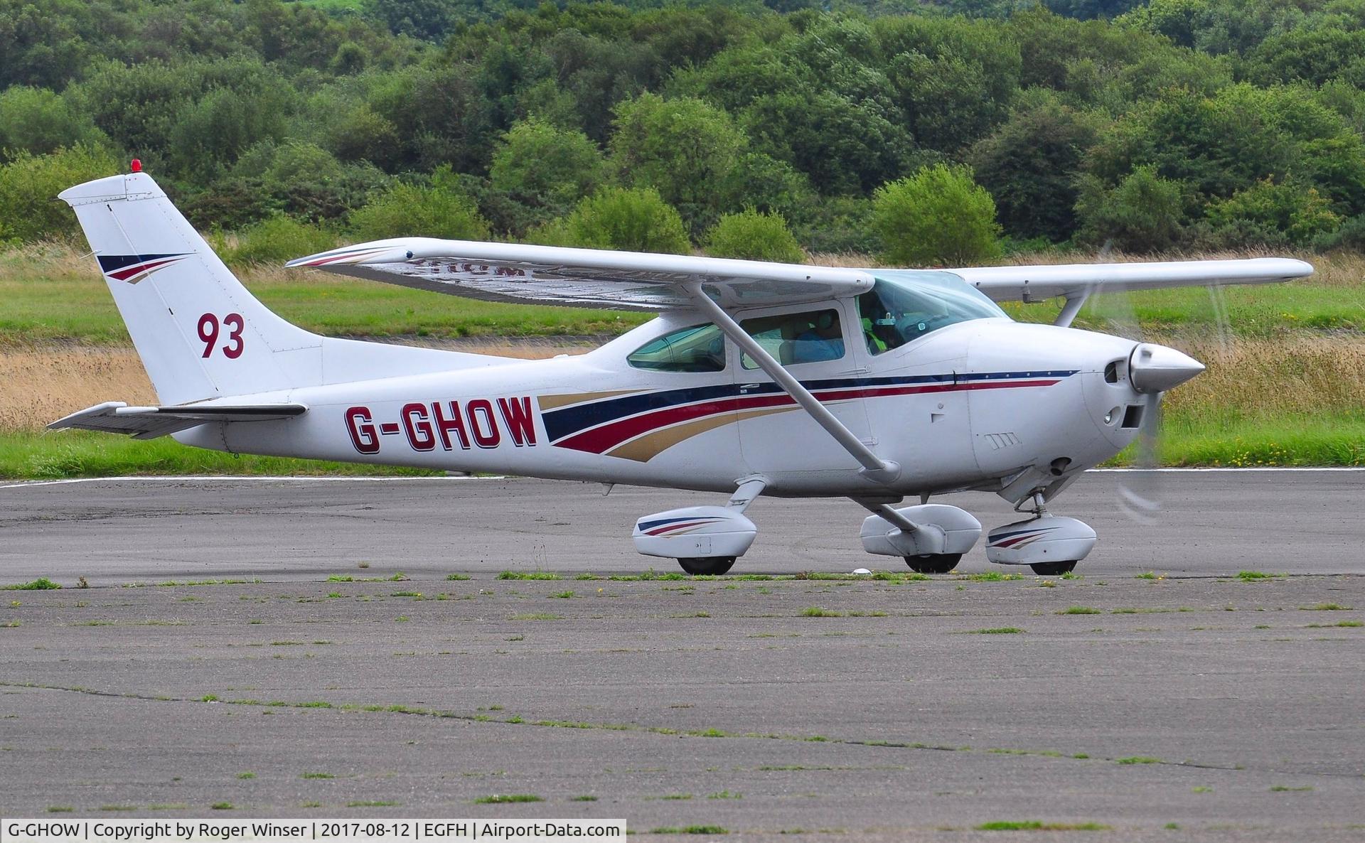 G-GHOW, 1980 Reims F182Q Skylane C/N 0151, Visiting Reims/Cessna Skylane. Race number 93