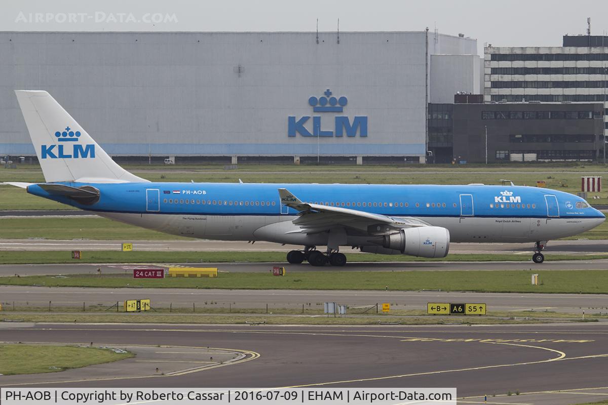 PH-AOB, 2005 Airbus A330-203 C/N 686, Schiphol