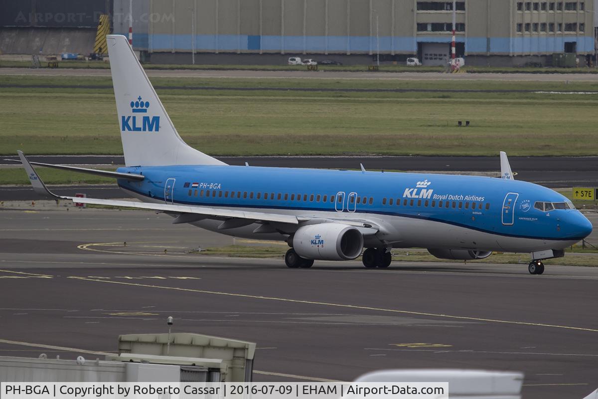 PH-BGA, 2008 Boeing 737-8K2 C/N 37593, Schiphol
