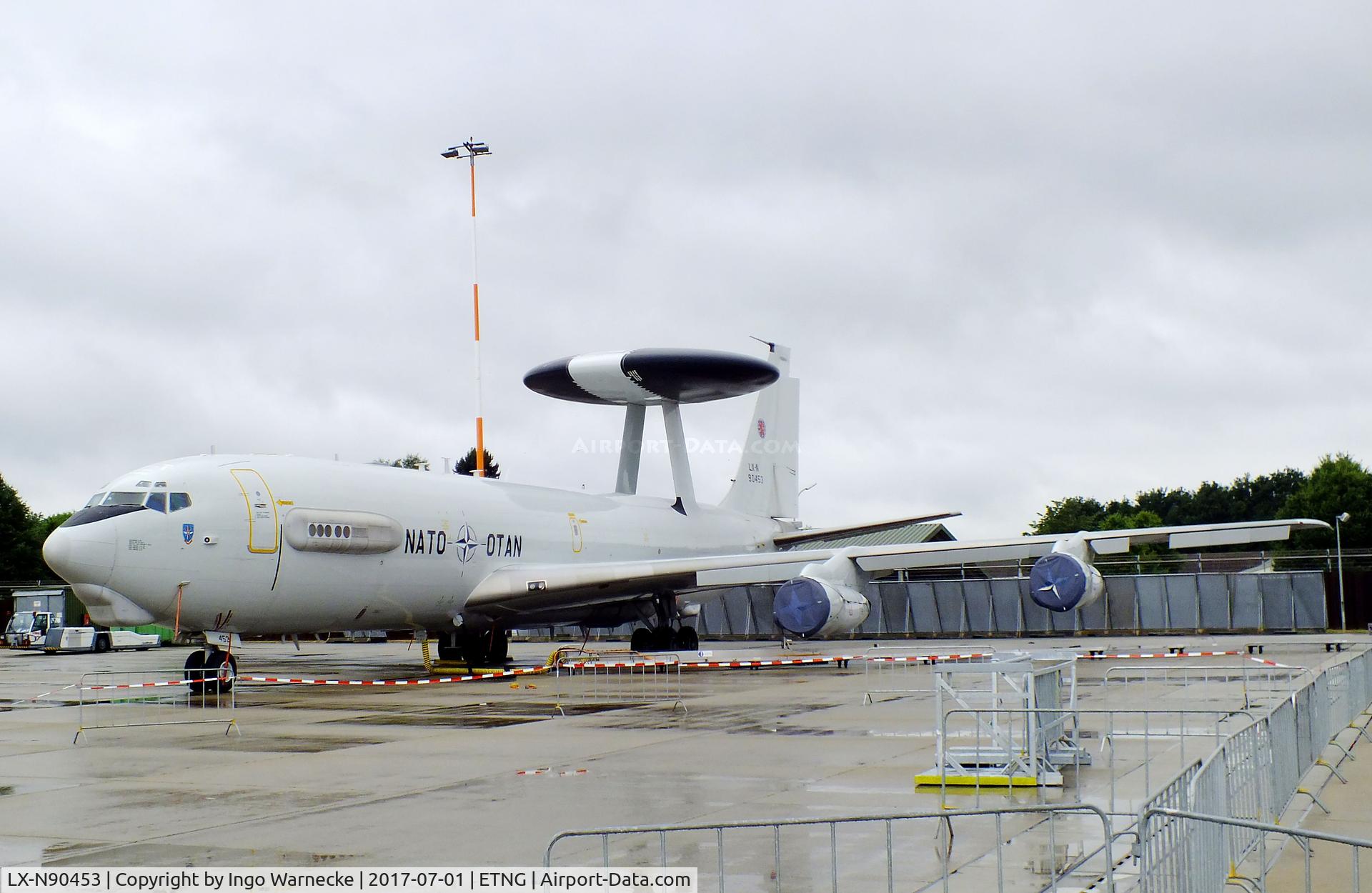 LX-N90453, 1983 Boeing E-3A Sentry C/N 22848, Boeing E-3A Sentry of the NAEW&C E-3A Component at the NAEWF 35 years jubilee display Geilenkirchen 2017