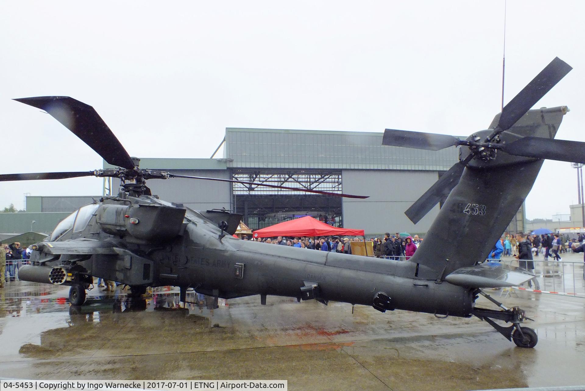 04-5453, Boeing AH-64D Apache C/N PVD453, Boeing AH-64D Apache of the US Army Aviation at the NAEWF 35 years jubilee display Geilenkirchen 2017