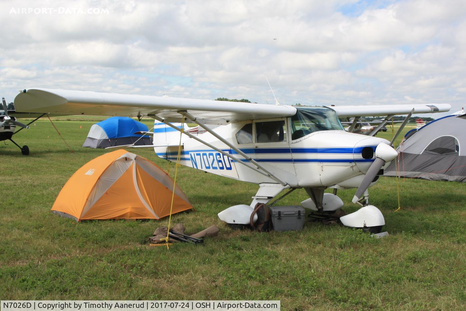 N7026D, 1957 Piper PA-22-150 Tri-Pacer C/N 22-4920, 1957 Piper PA-22-150, c/n: 22-4920