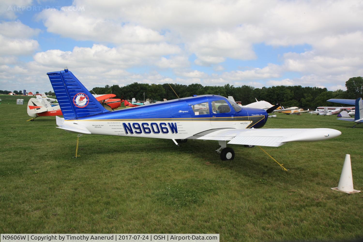 N9606W, 1967 Piper PA-28-140 Cherokee C/N 28-23059, 1967 Piper PA-28-140, c/n: 28-23059