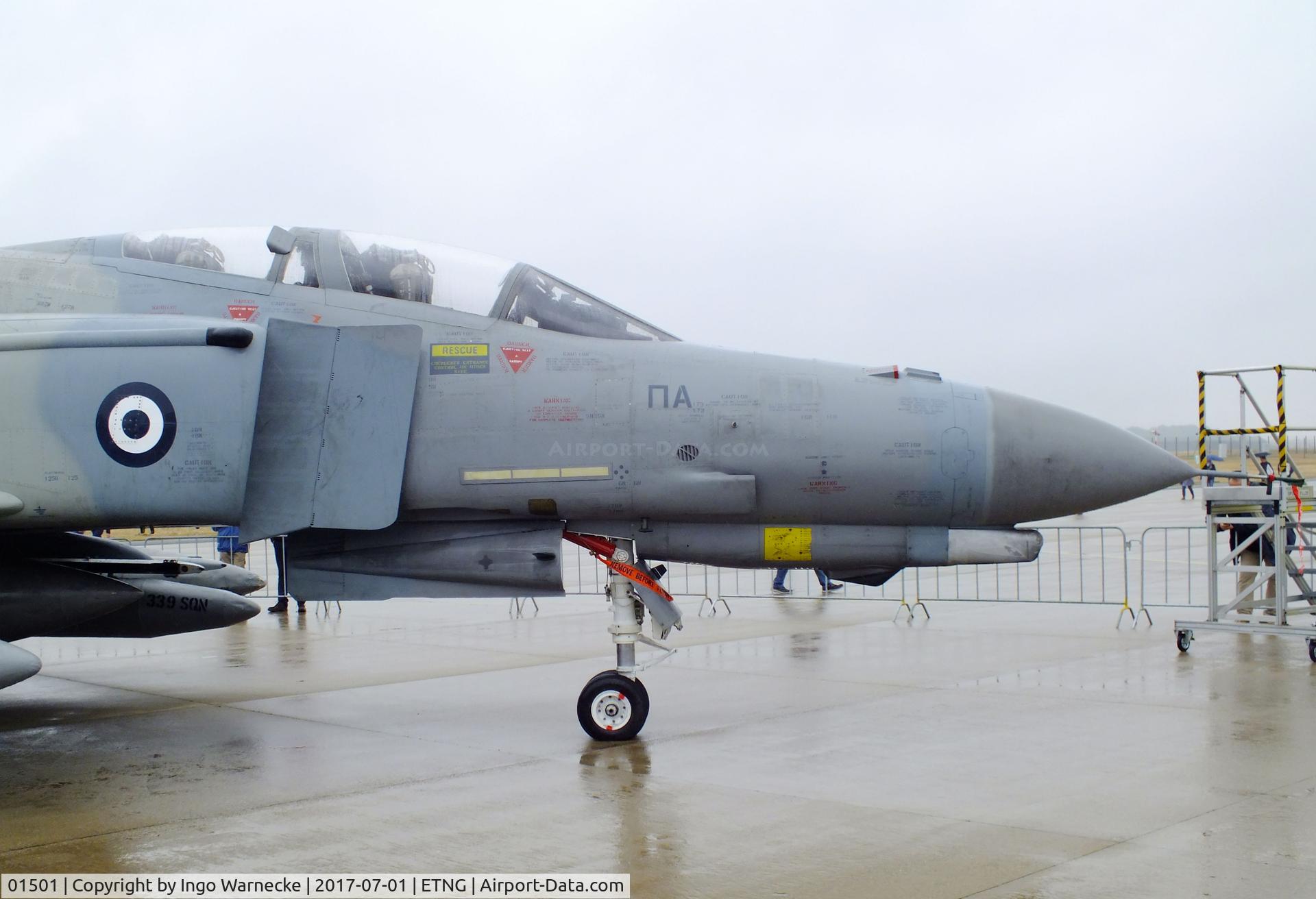 01501, 1974 McDonnell Douglas F-4E AUP Phantom II C/N 4443, McDonnell Douglas F-4E AUP Phantom II of the Elliniki Aeroporia (Greek AF) at the NAEWF 35 years jubilee display Geilenkirchen 2017