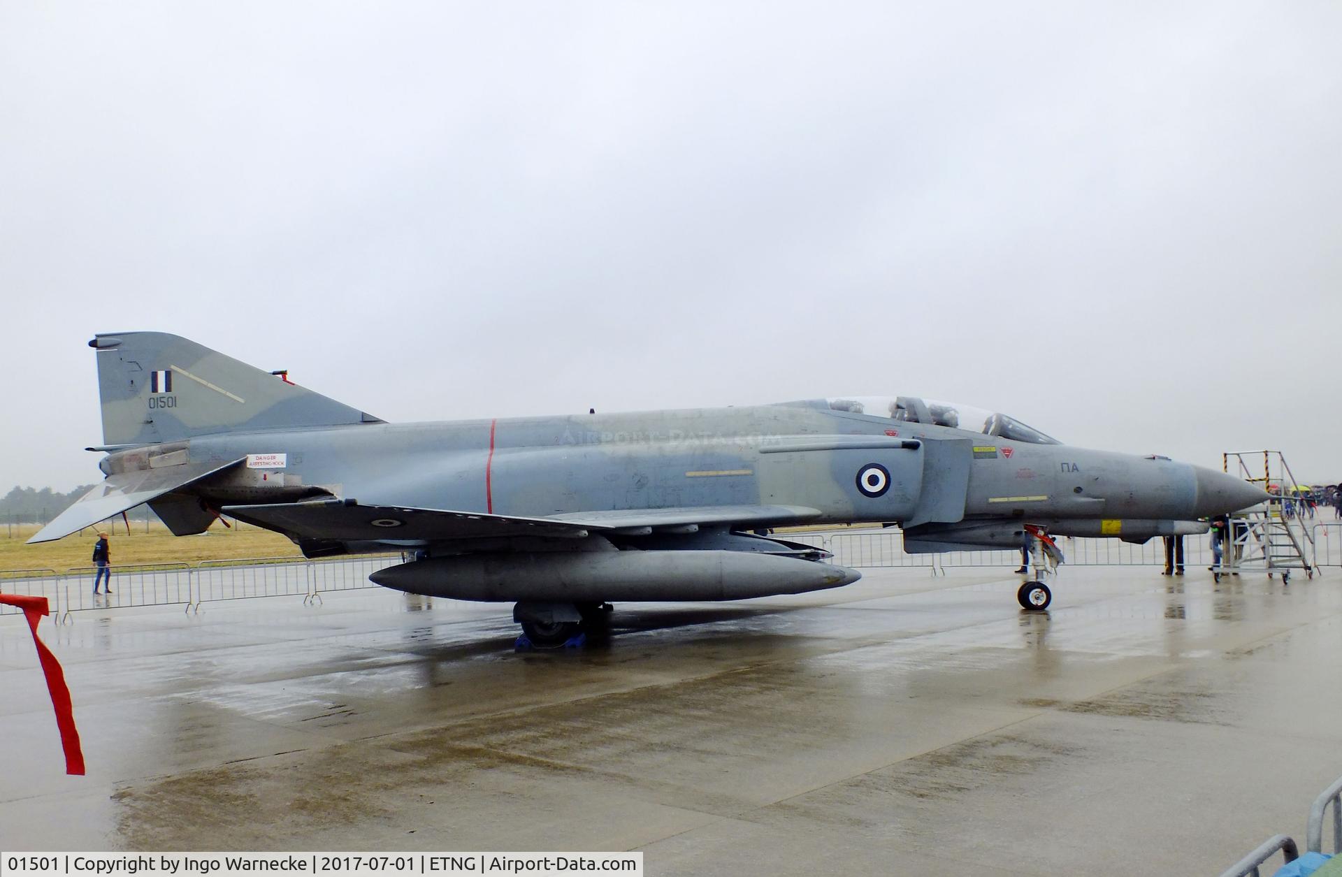 01501, 1974 McDonnell Douglas F-4E AUP Phantom II C/N 4443, McDonnell Douglas F-4E AUP Phantom II of the Elliniki Aeroporia (Greek AF) at the NAEWF 35 years jubilee display Geilenkirchen 2017