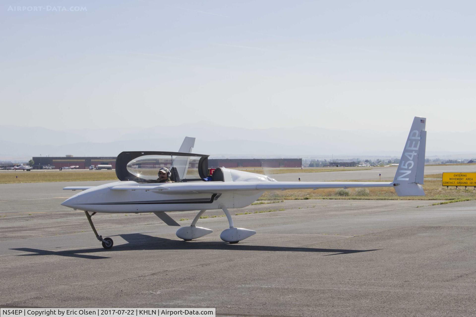 N54EP, 1984 Rutan Long-EZ C/N 1592, Long-EZ in Helena, MT.