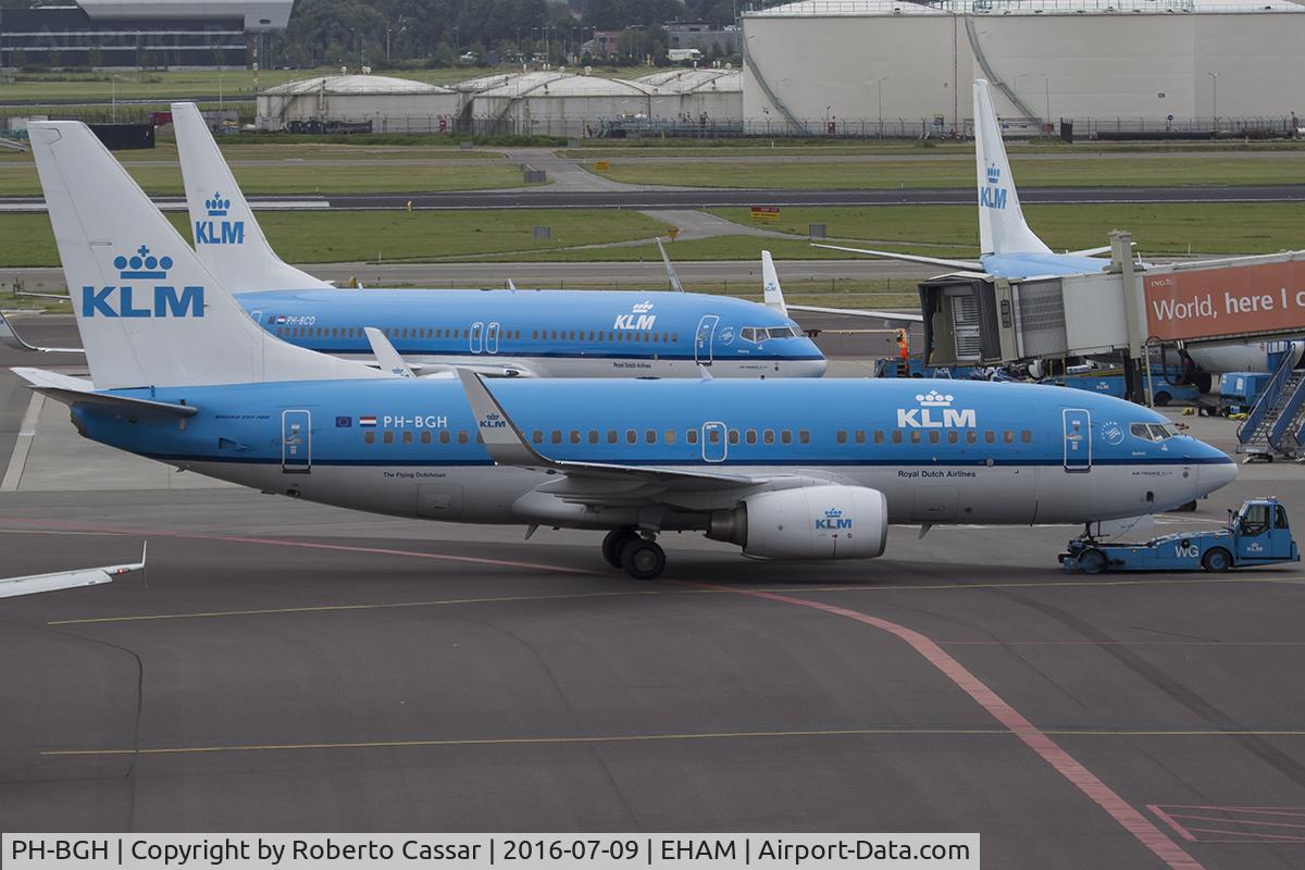 PH-BGH, 2009 Boeing 737-7K2 C/N 38053, Schiphol