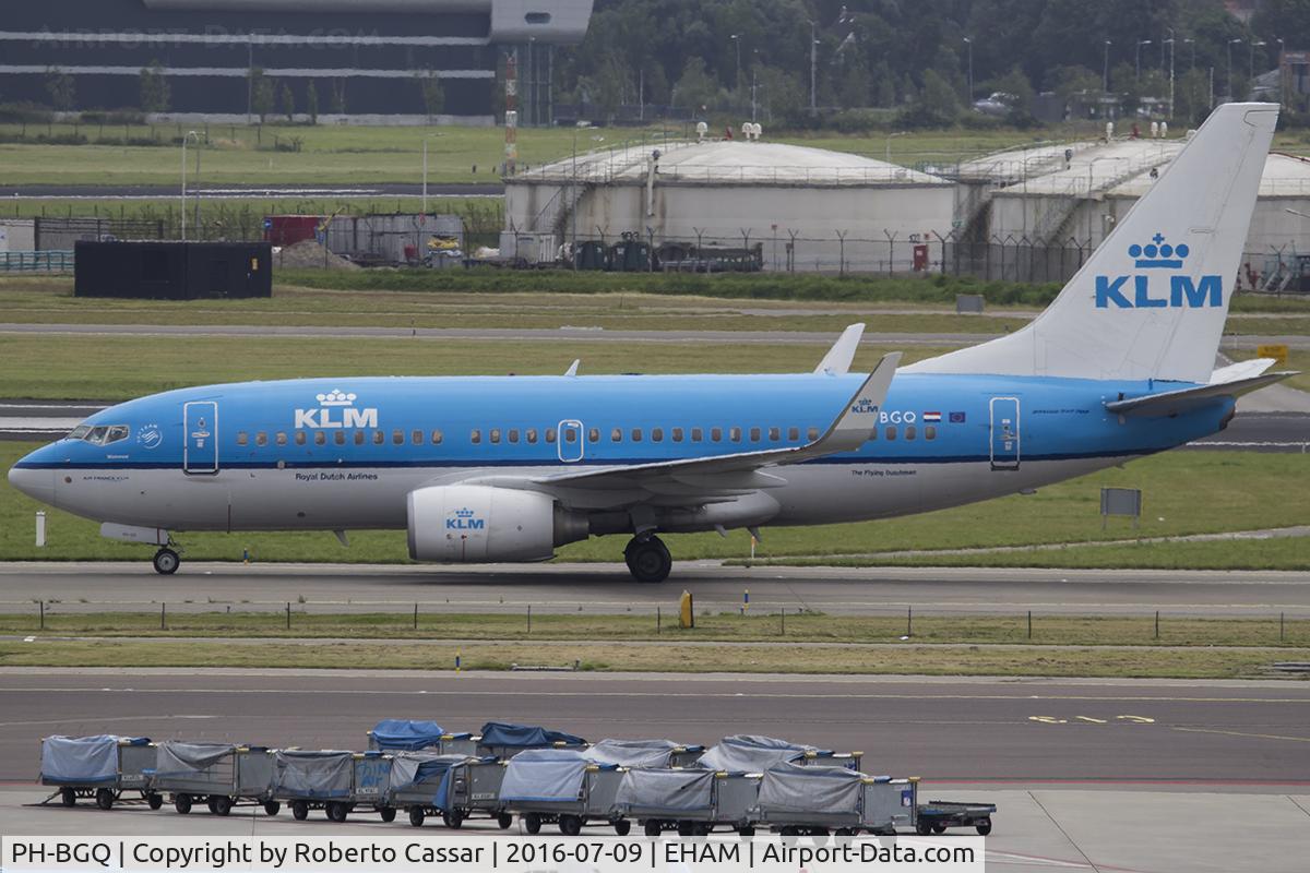PH-BGQ, 2011 Boeing 737-7K2 C/N 39256, Schiphol